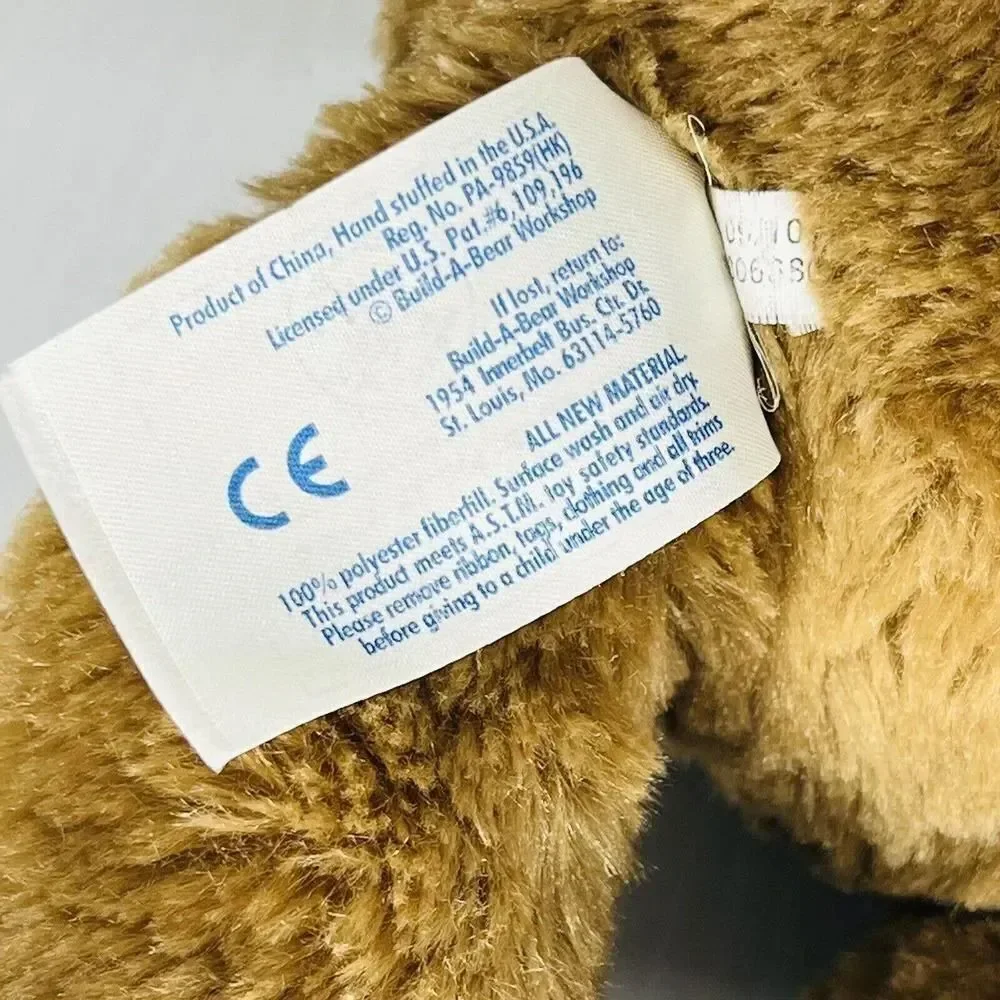 Build A Bear BEAREMY Stuffed Plush Bear Official Mascot 15